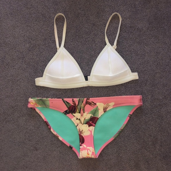 TRIANGL SWIMWEAR neoprene bikini and bag - Picture 2 of 7